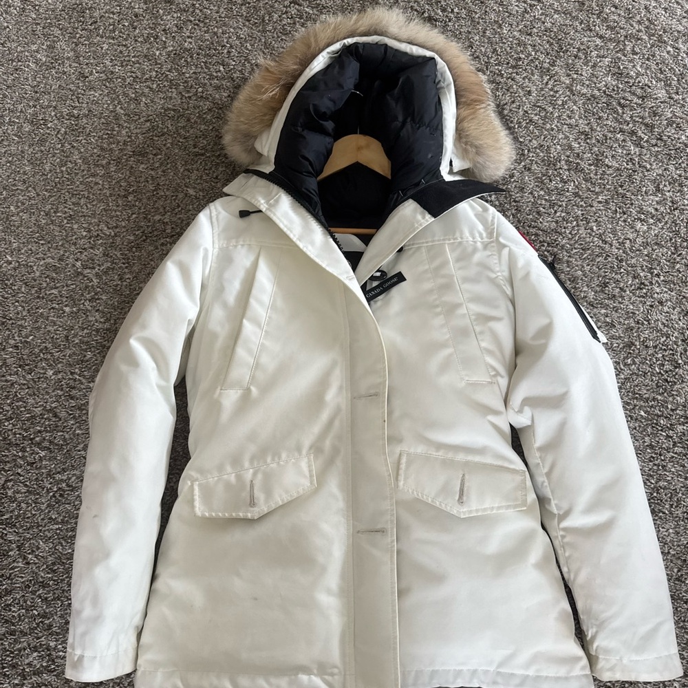 Authentic Canada Goose White Women's Jacket